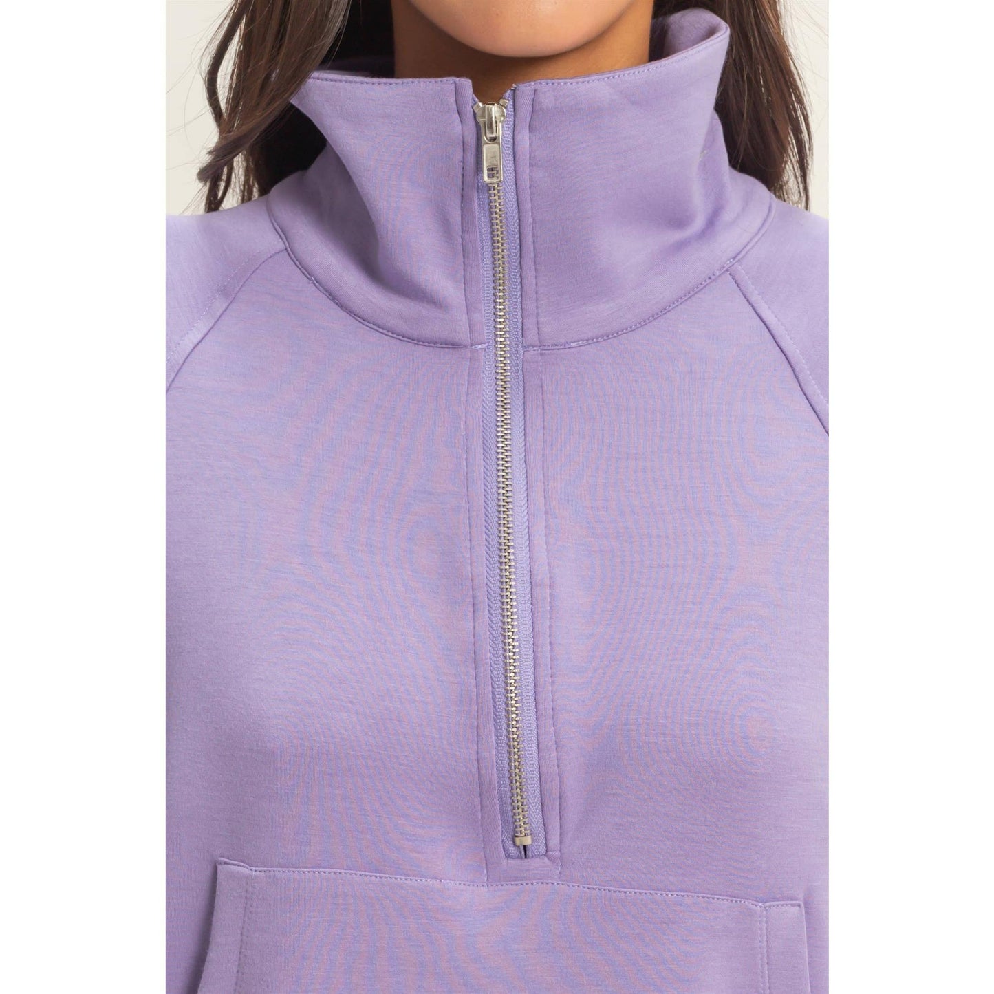 Half-Zip Collar Pullover