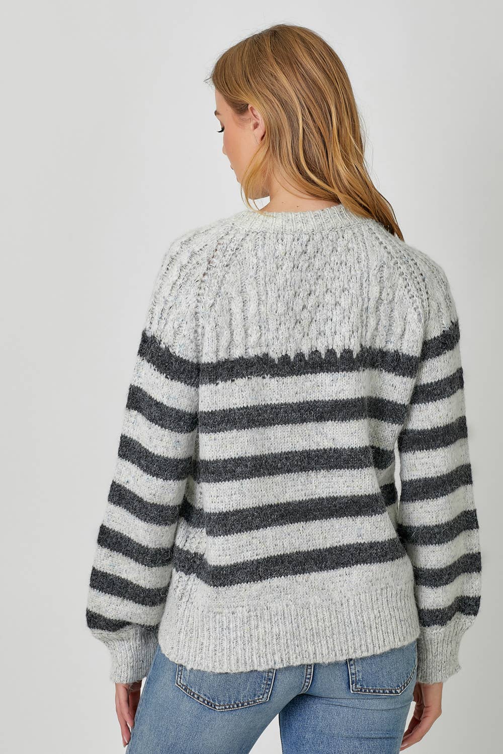 Stripe Pullover Sweater