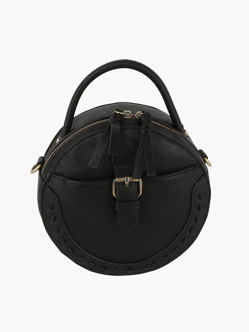 Women Circle Shoulder Crossbody bag purse