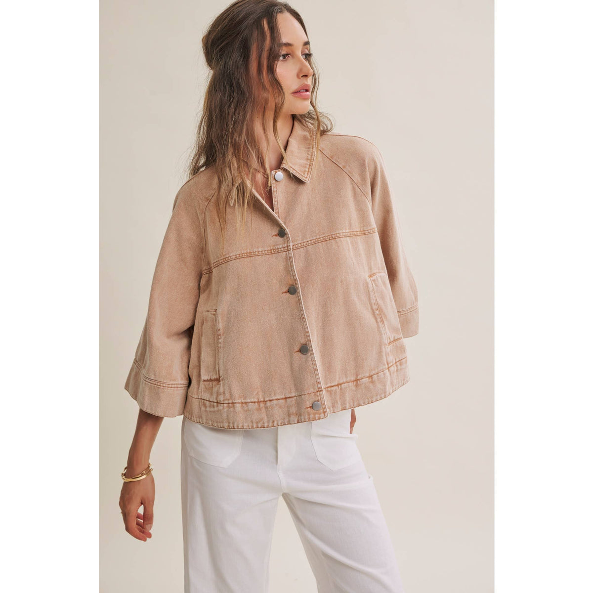 Cotton twill jacket