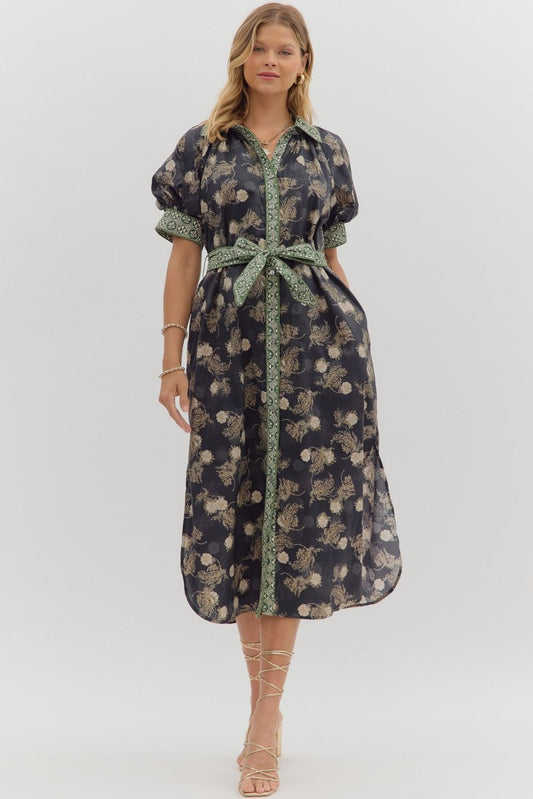 Moonlit garden midi
