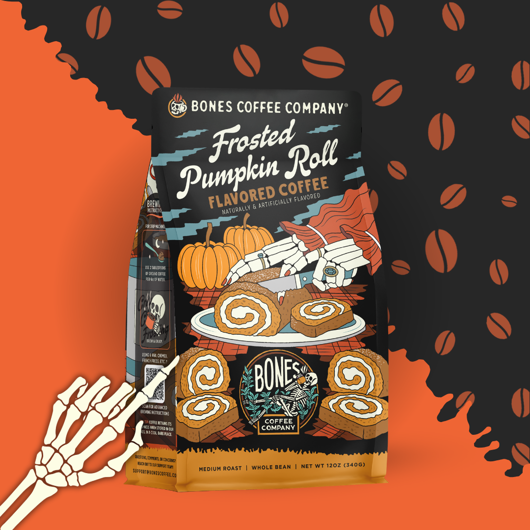 Frosted Pumpkin Roll Coffee | 12oz | Whole Bean & Ground