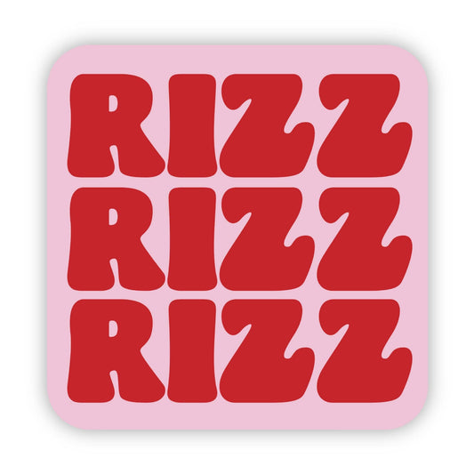Rizz Rizz Rizz Gen Z Sticker