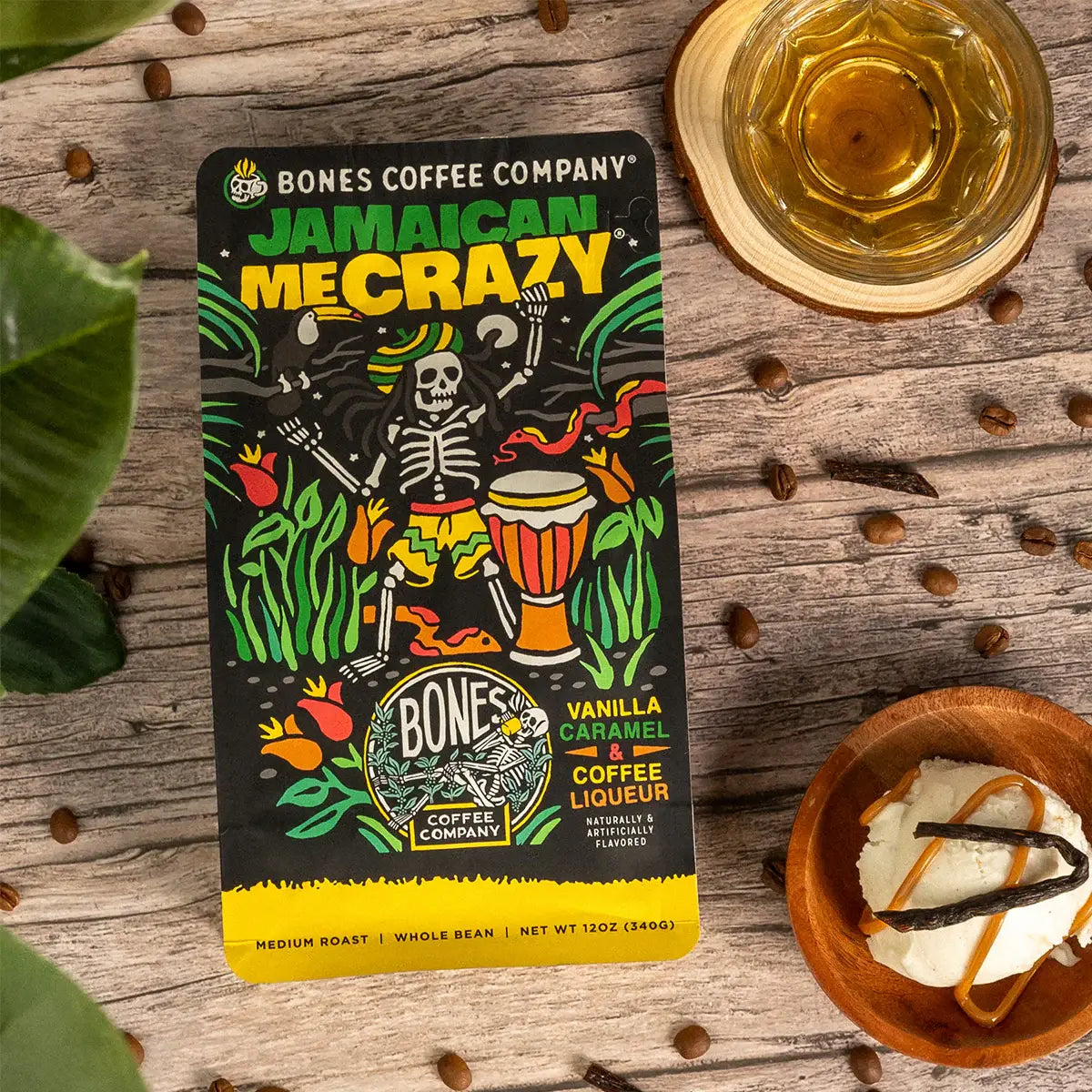 Jamaican Me Crazy® Coffee | 12oz | Whole Bean & Ground