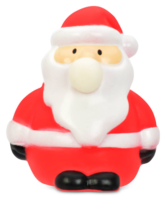 SANTA BUBBLE SQUEEZE TOY
