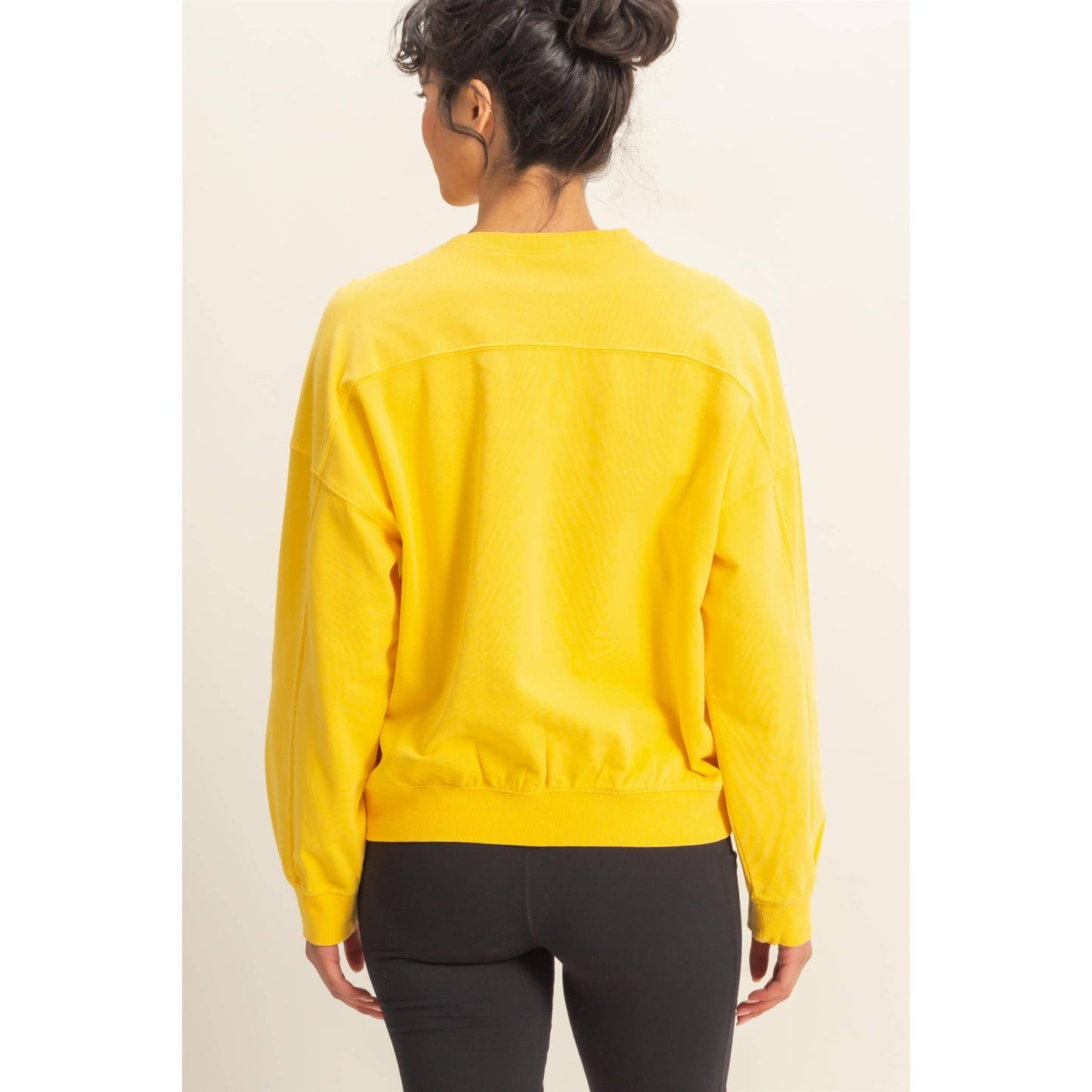Warm Long Sleeve French Terry Sweatshirt