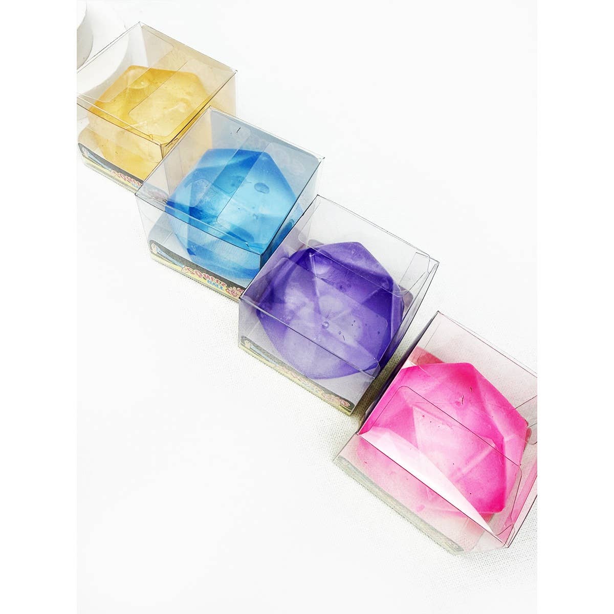 Viral Textured Diamond Cube Squishy Toy