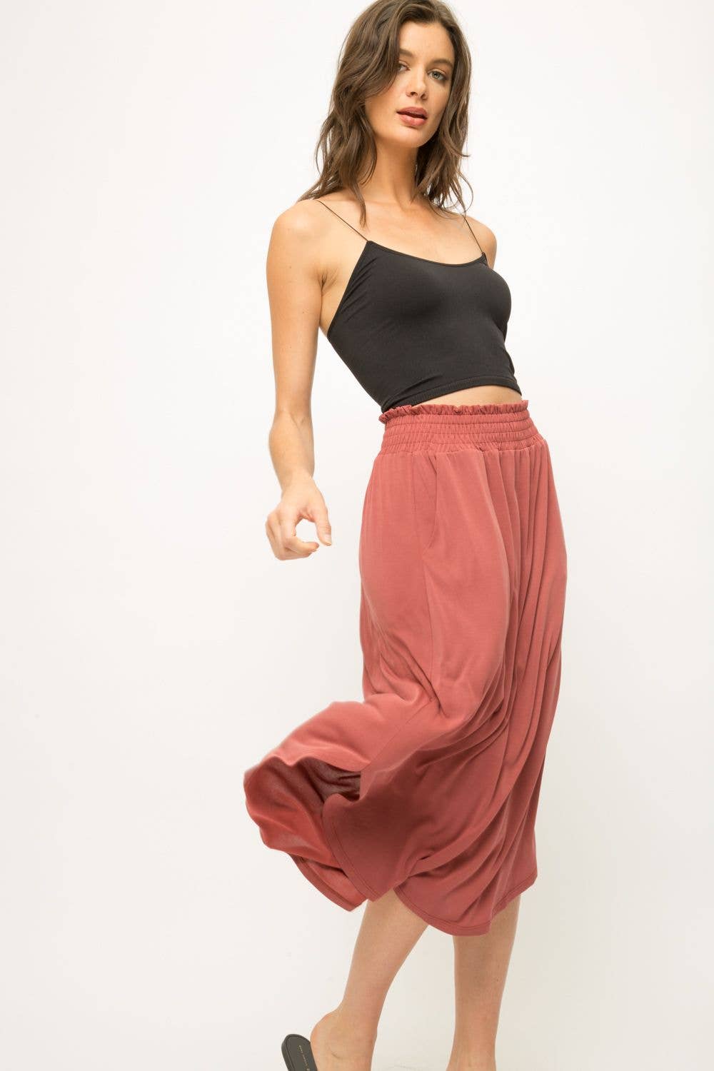 Smocked Skirt
