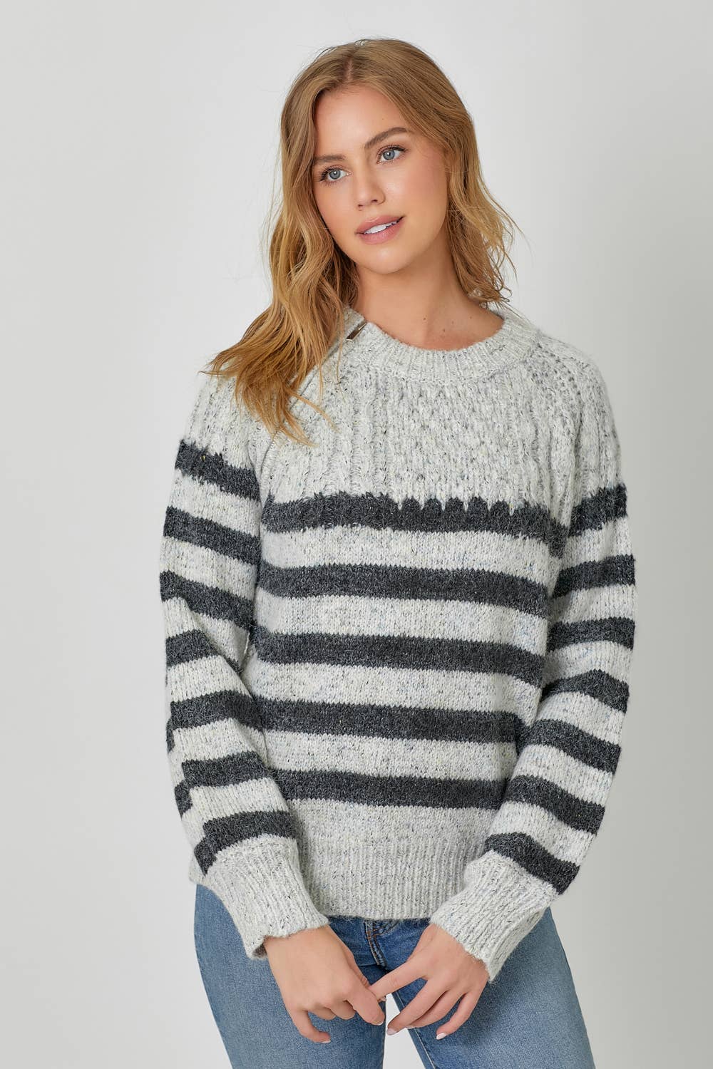 Stripe Pullover Sweater