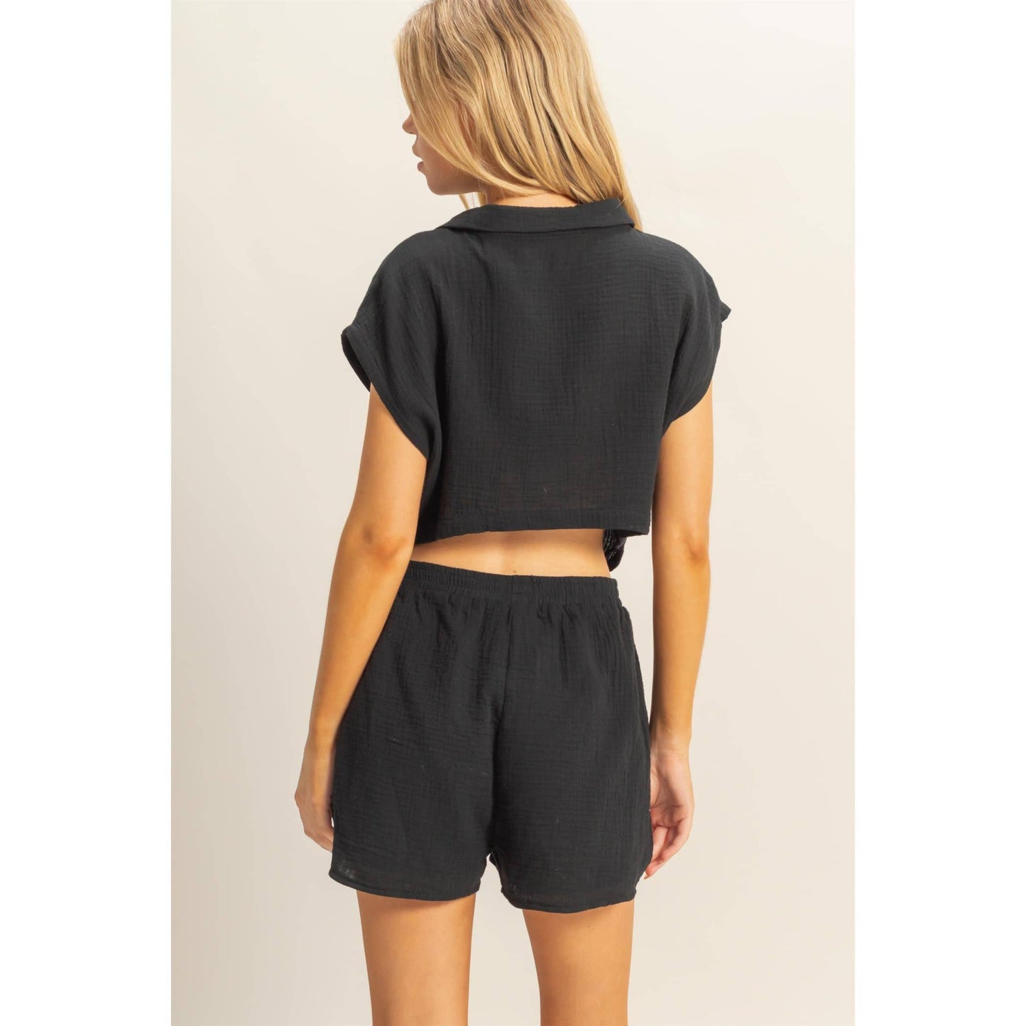 Cutout Back Romper
