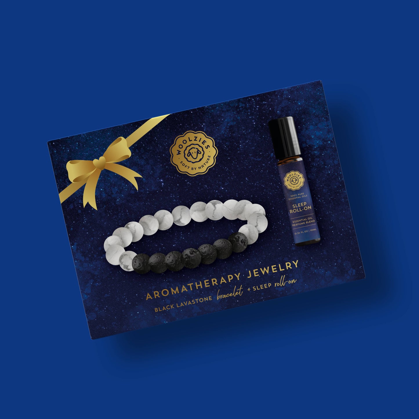 Aromatherapy Jewelry Gift Set – Bracelet + Sleep roll on
