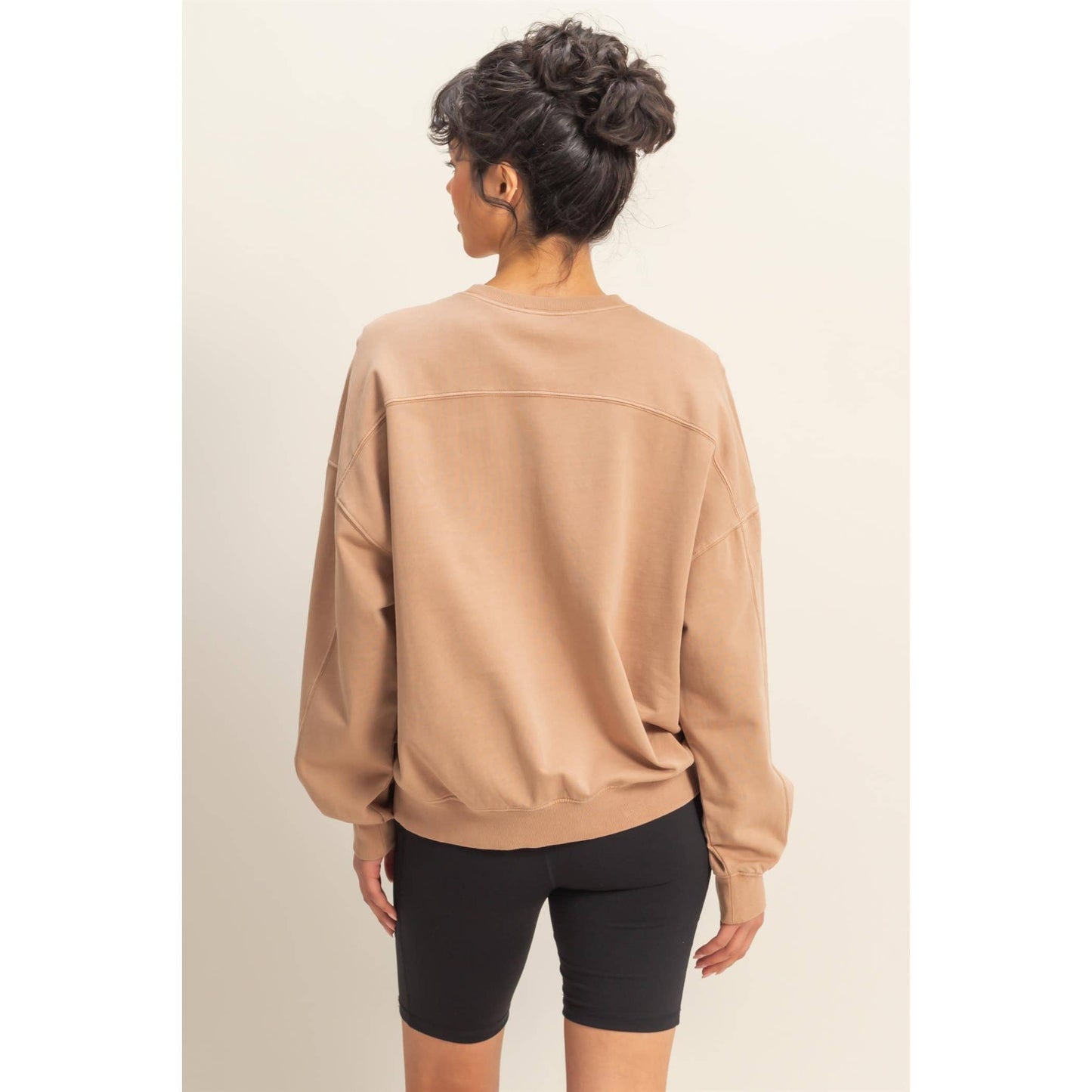 Warm Long Sleeve French Terry Sweatshirt