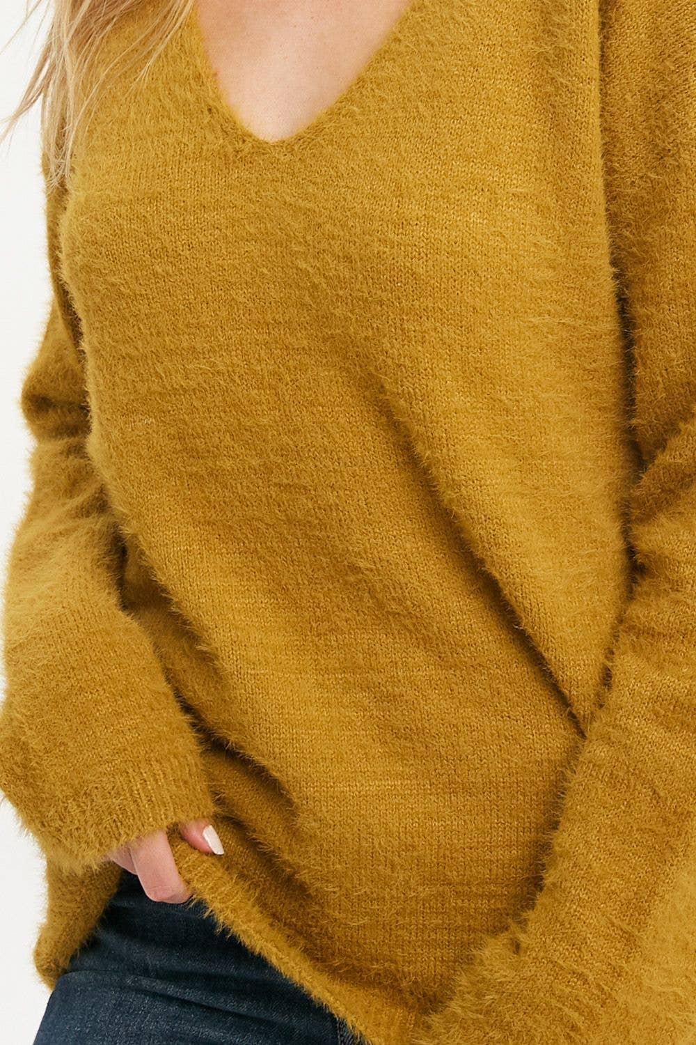 19600 Soft V-Neck Sweater