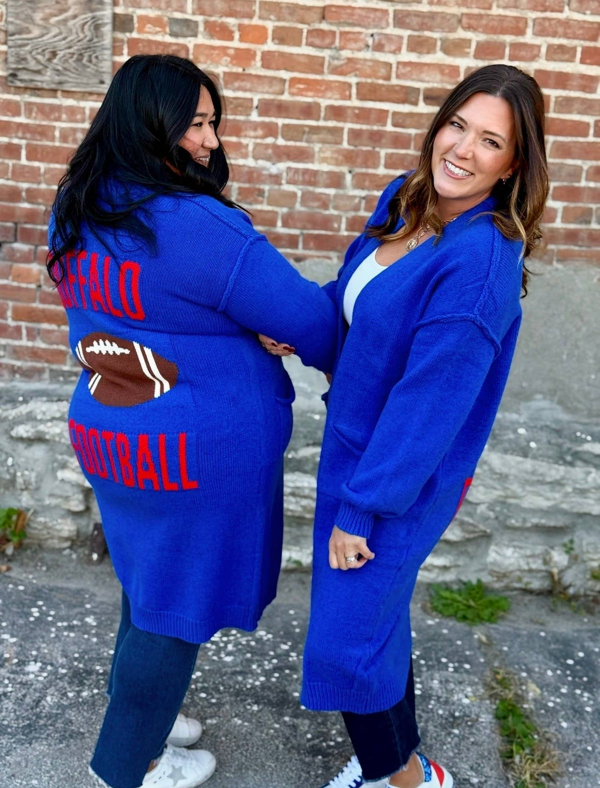 Buffalo Football Cardigan