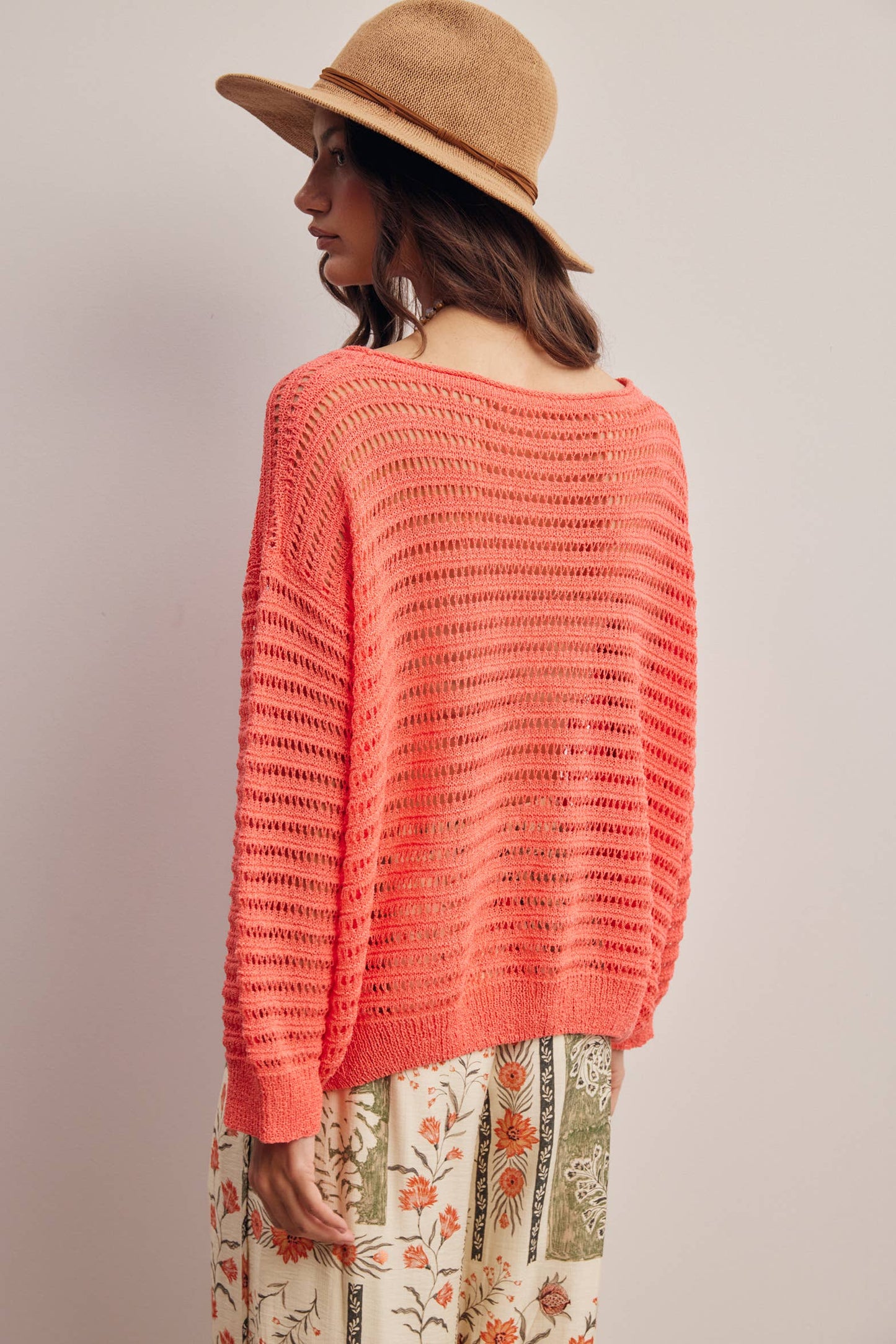 Stripe Sweater Top