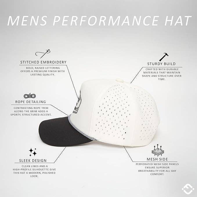 Laser Cut Golf Rope Cap - Over Par & Under the Influence