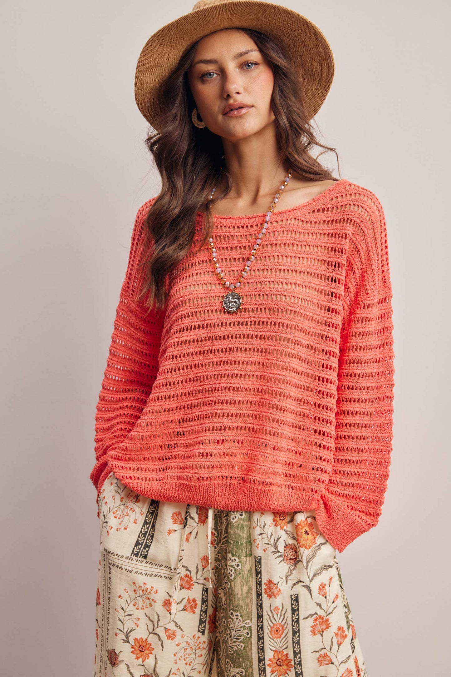 Stripe Sweater Top