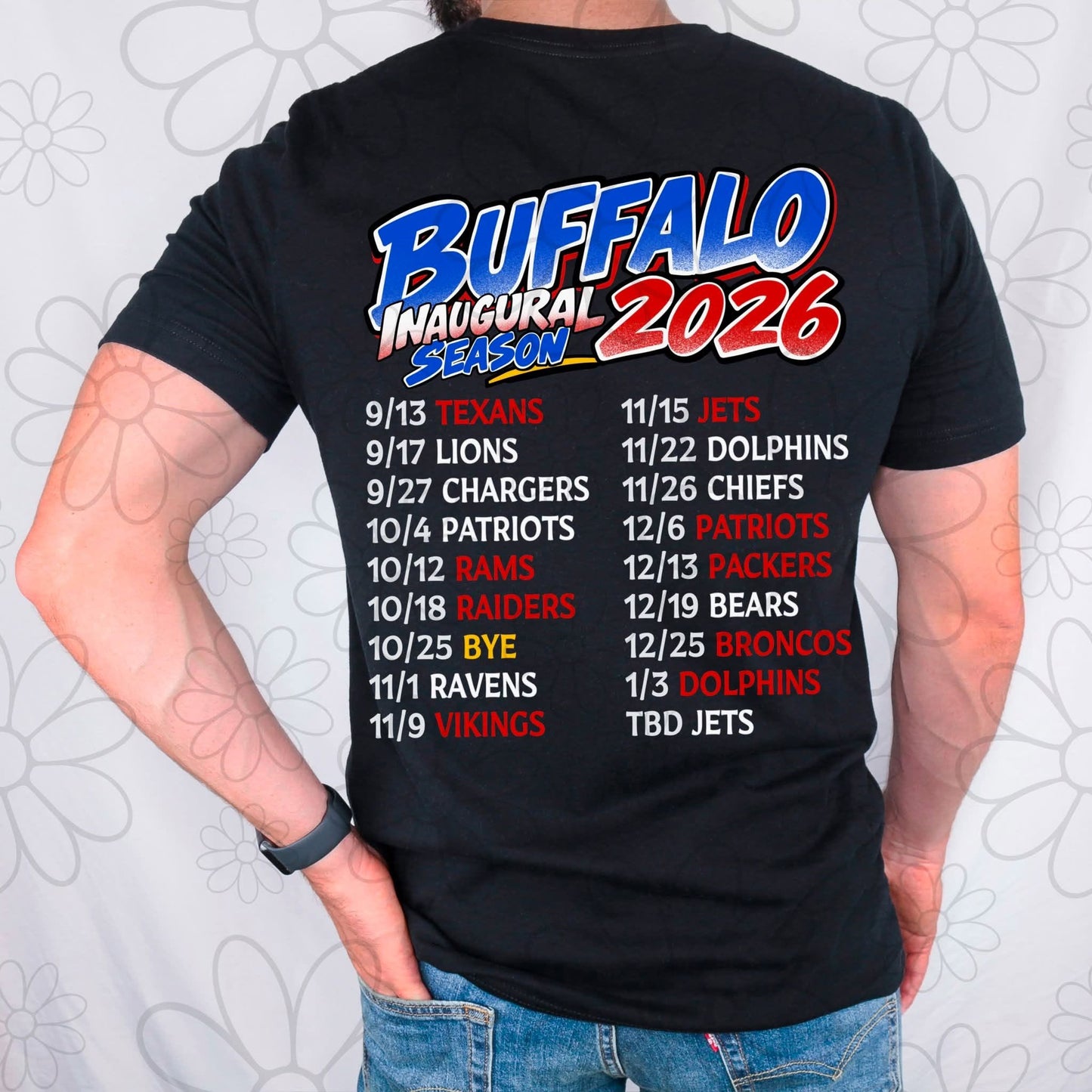 Built for Buffalo - inaugural season crew neck