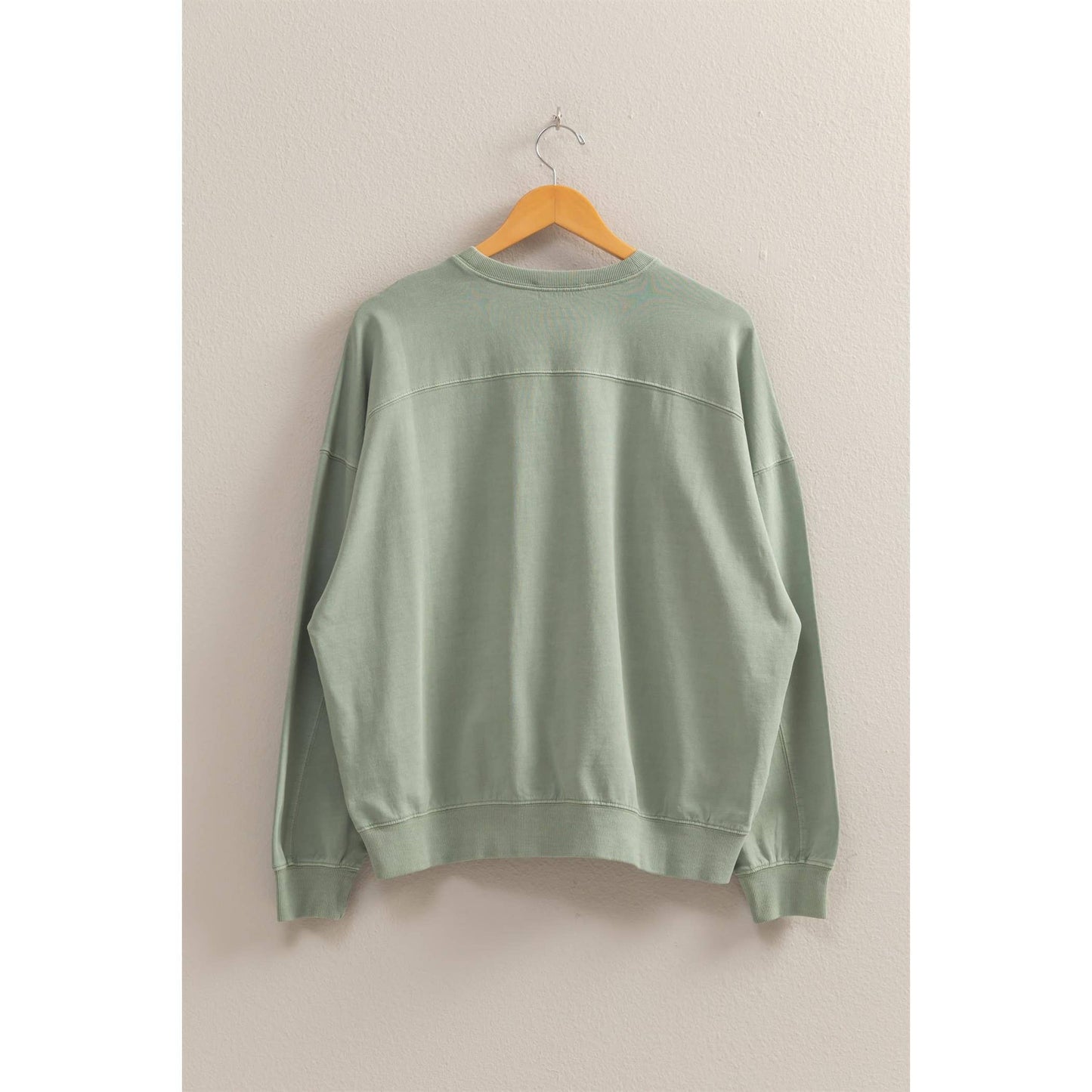 Warm Long Sleeve French Terry Sweatshirt