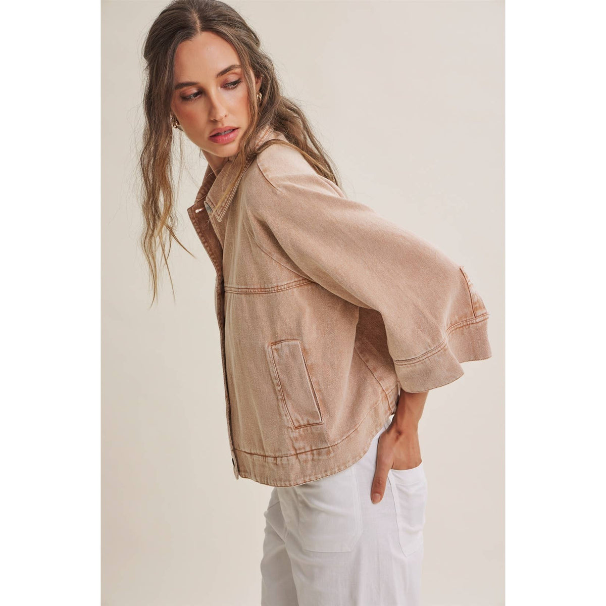 Cotton twill jacket