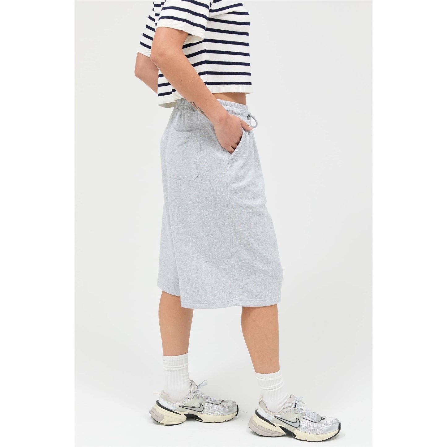 French Terry Bermuda Shorts