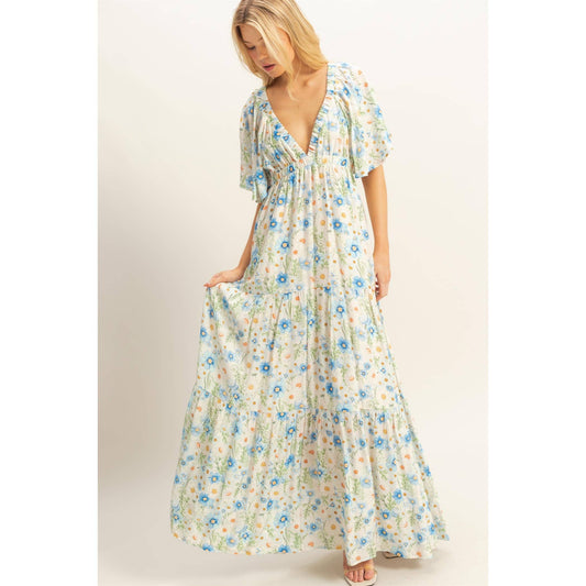 Wild Bloom Maxi dress