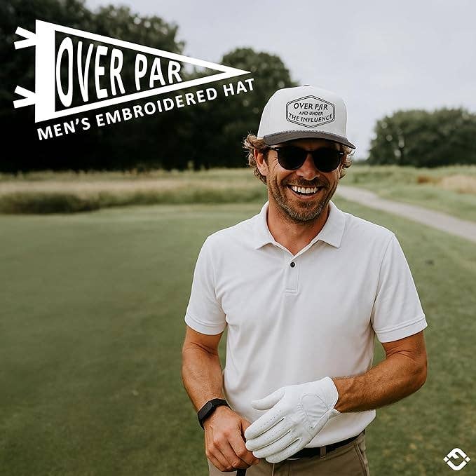 Laser Cut Golf Rope Cap - Over Par & Under the Influence