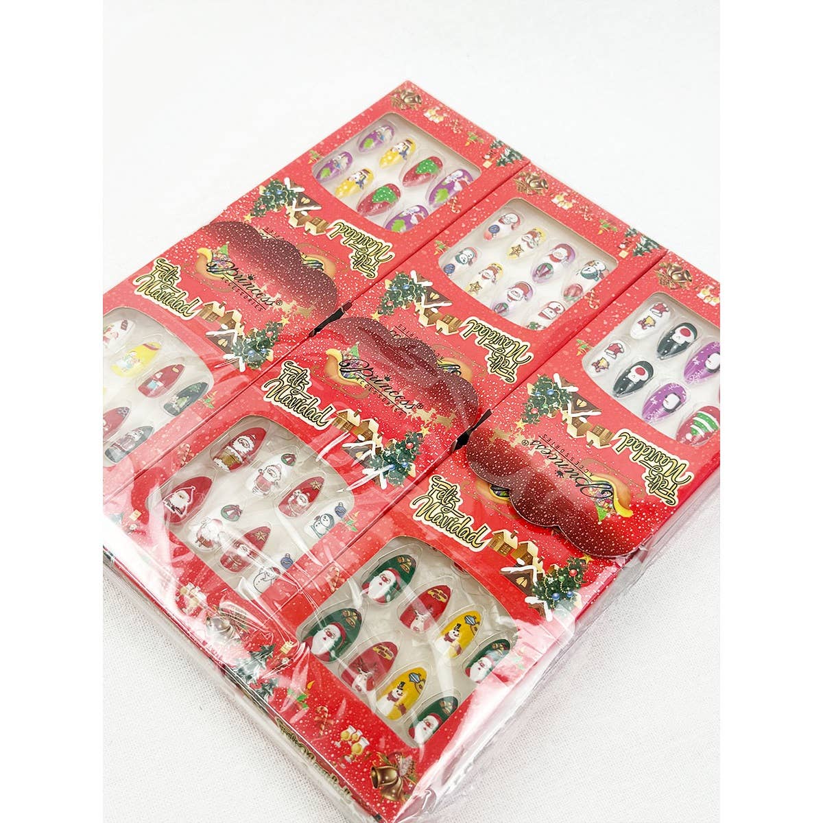 Christmas Theme Nails Set