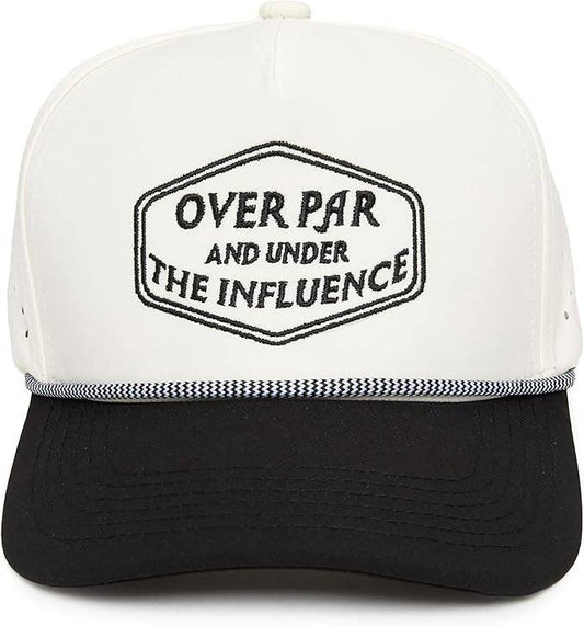 Laser Cut Golf Rope Cap - Over Par & Under the Influence