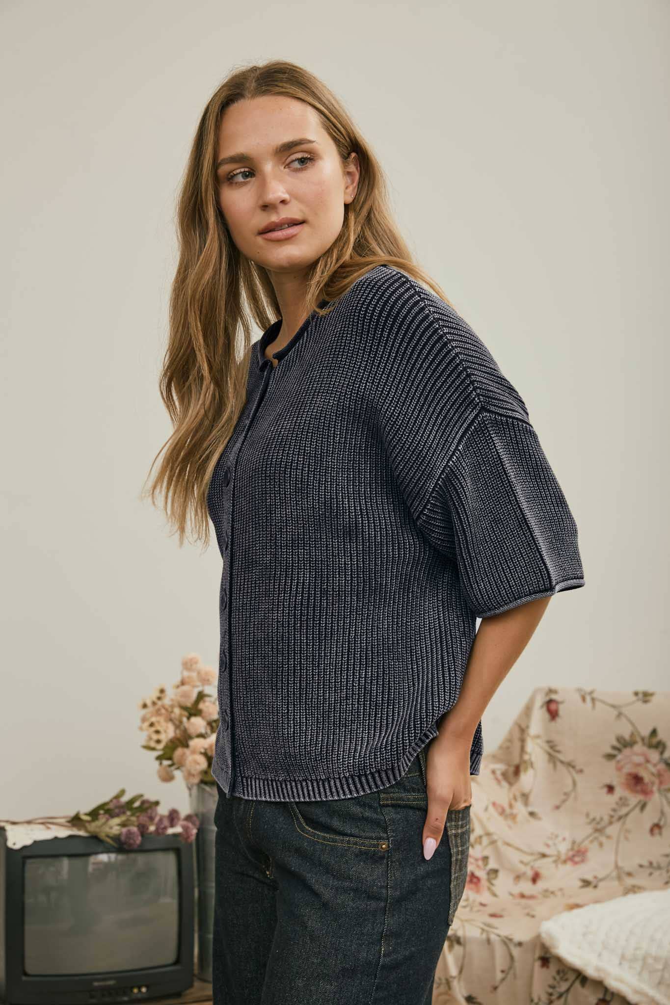 Mulberry morning cardigan