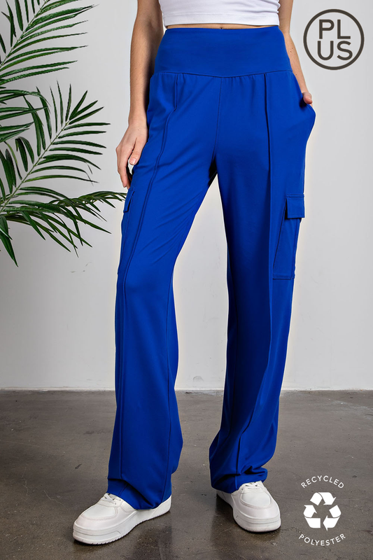 Curvy cargo pants