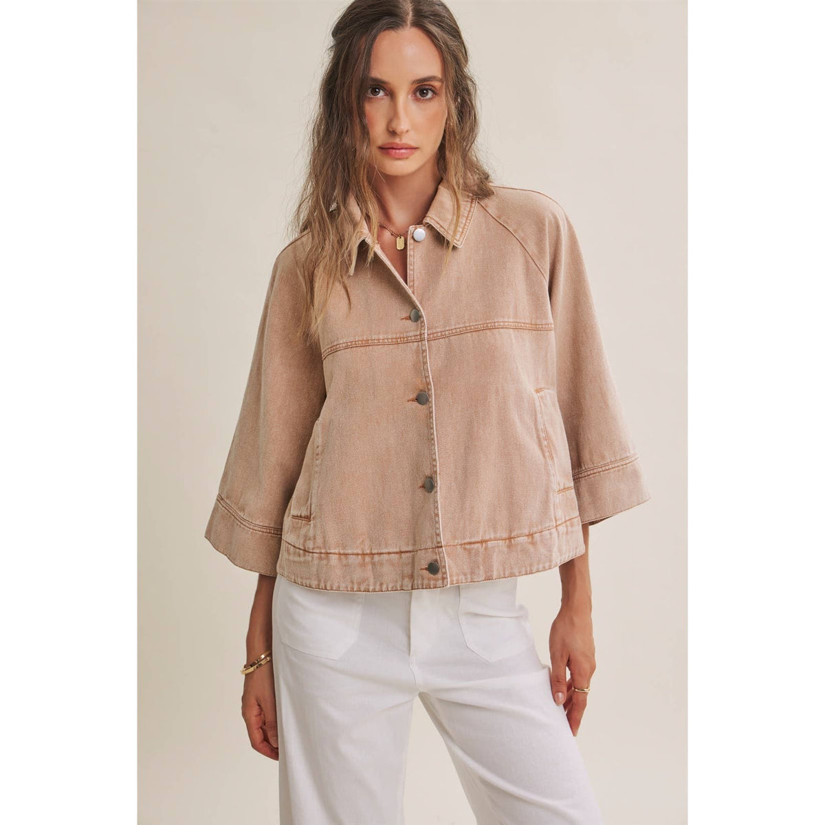 Cotton twill jacket