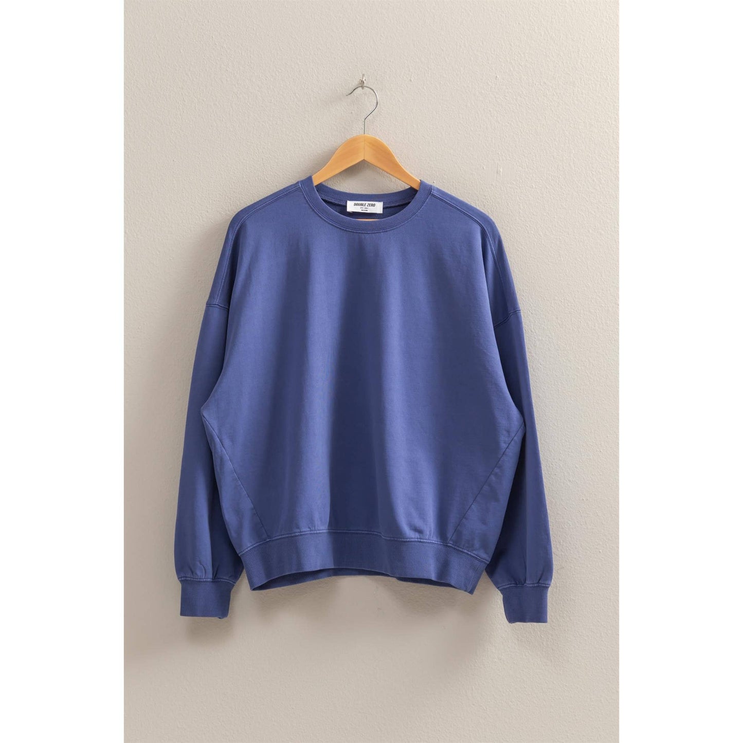 Warm Long Sleeve French Terry Sweatshirt