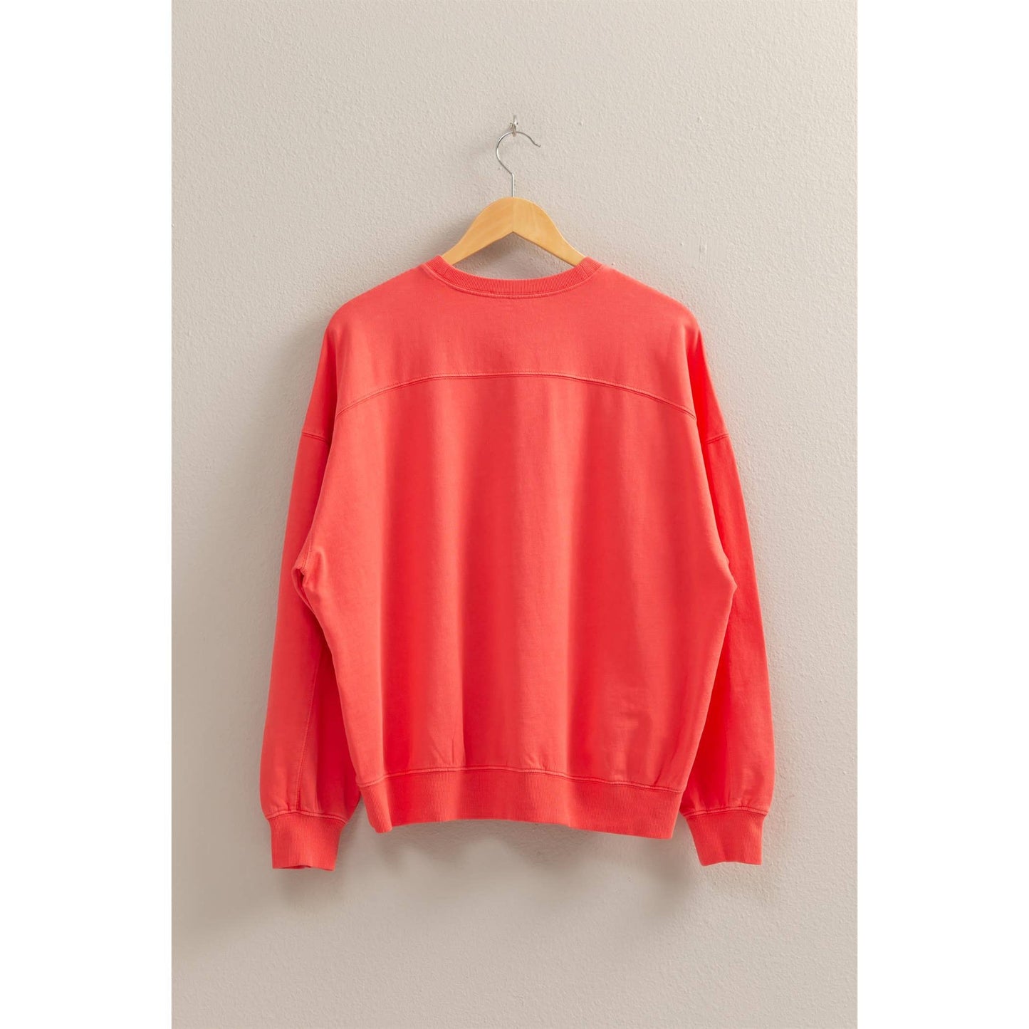 Warm Long Sleeve French Terry Sweatshirt