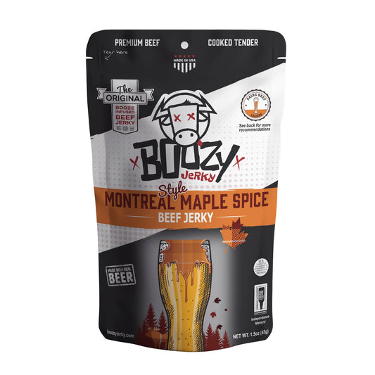 Montreal Maple Spice Lager Beef Jerky