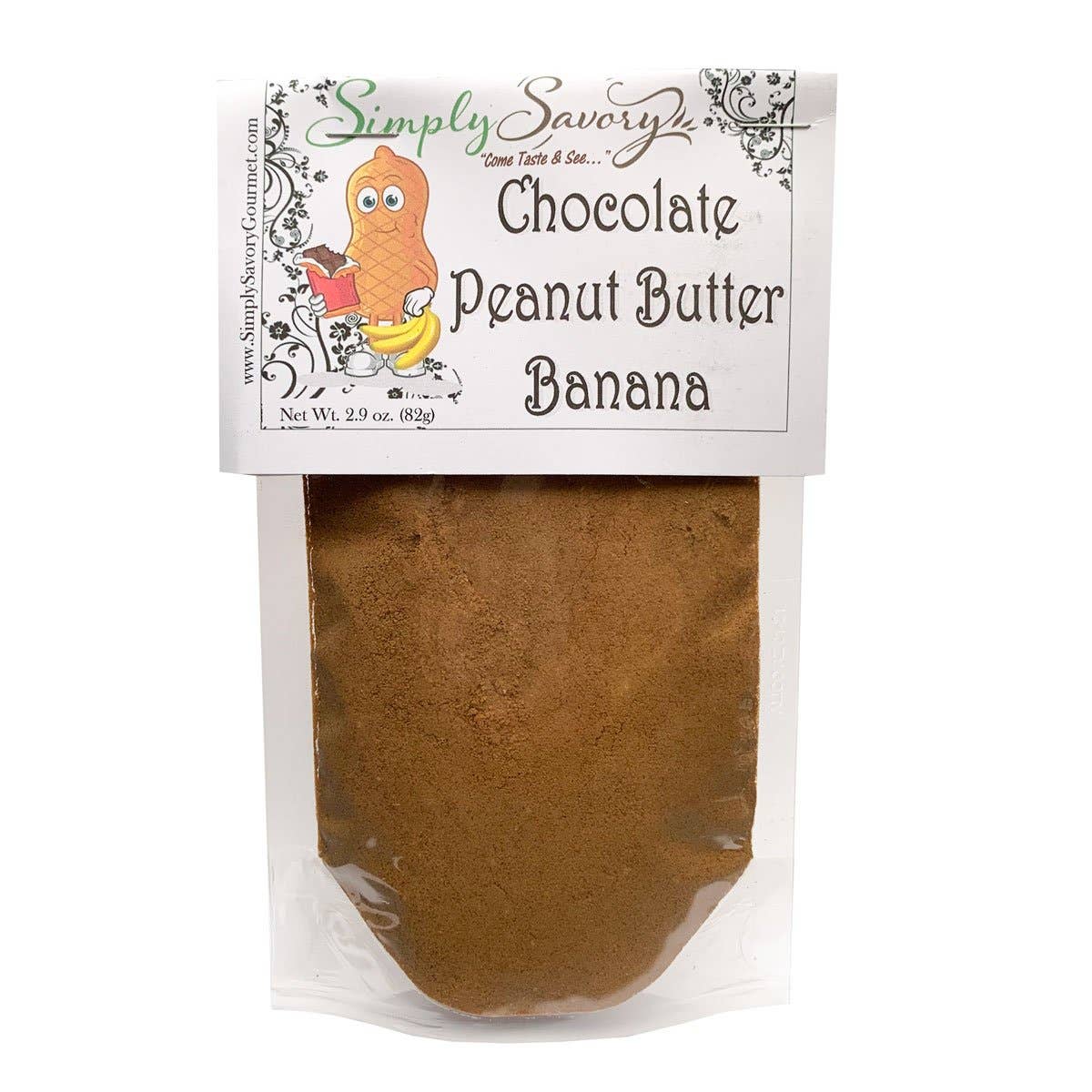 Chocolate Peanut Butter Banana Dessert Mix