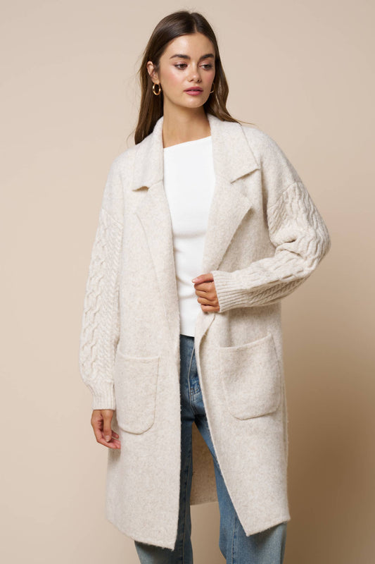 Cable Sleeve LonglineCoat