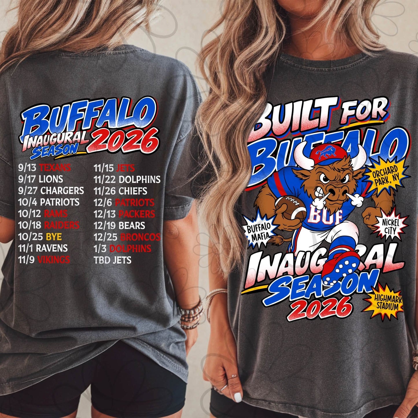 Built for Buffalo - tee shirt
