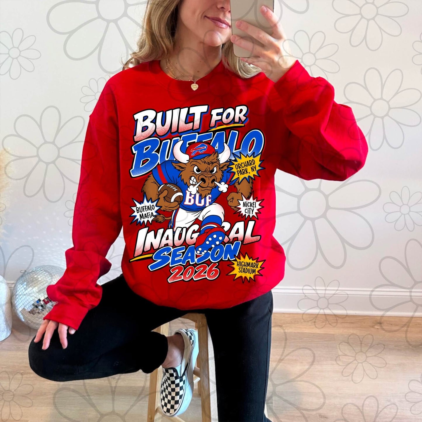 Built for Buffalo - inaugural season crew neck