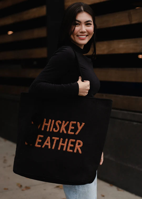 Luxe Whiskey Weather Tote Bag