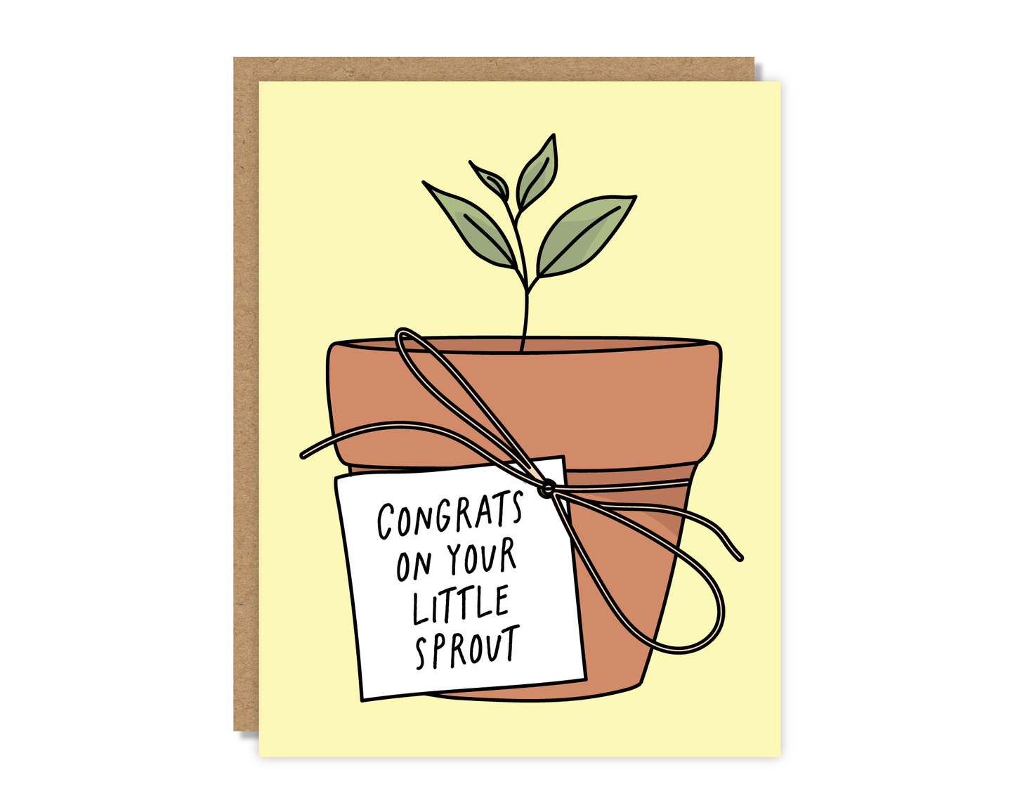 Congrats on Your Little Sprout Card