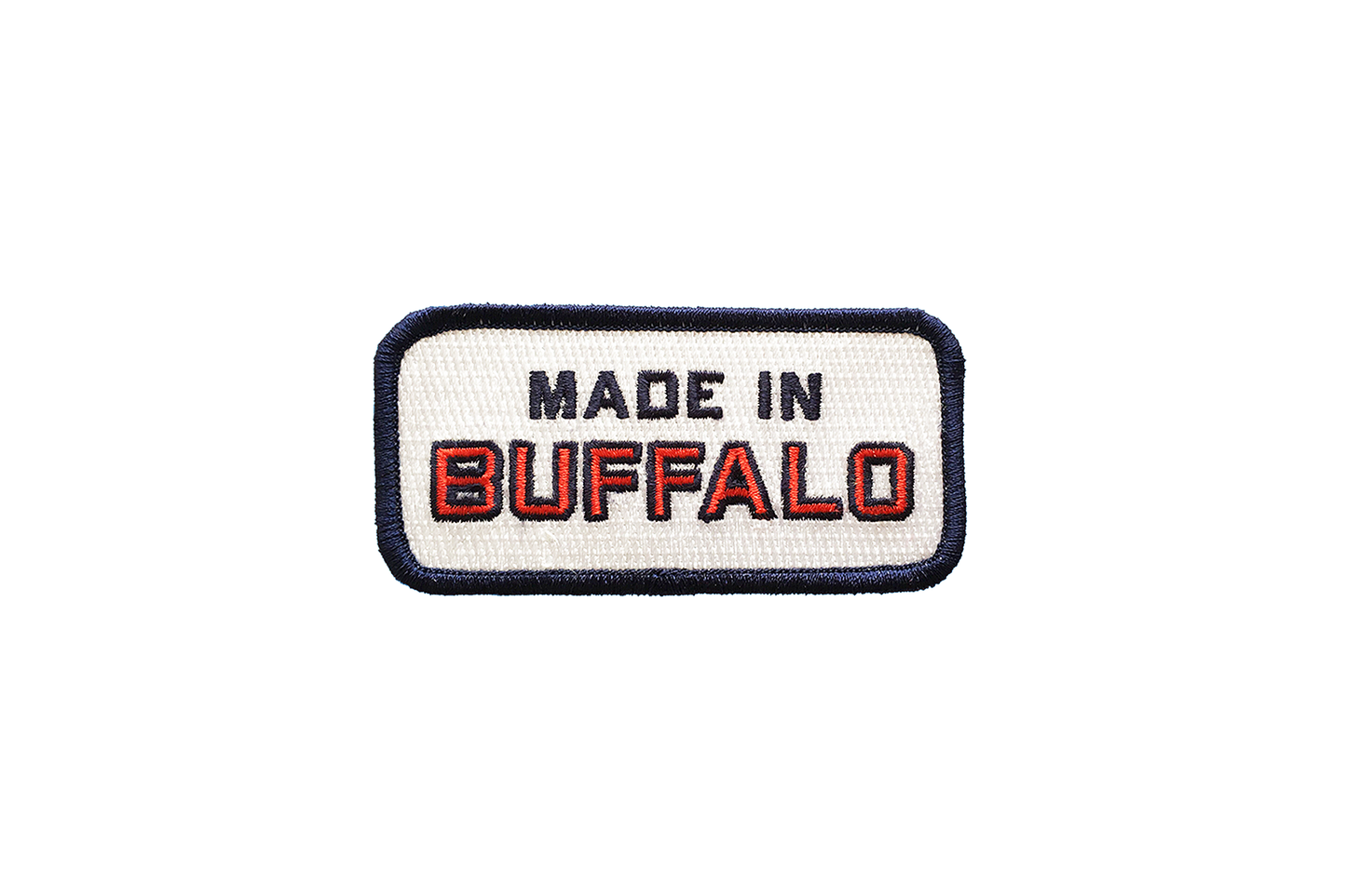 Made In Buffalo Embroidered Patch