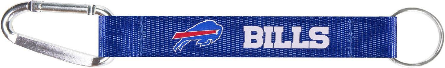 NFL Buffalo Bills Carabiner Lanyard Keychain