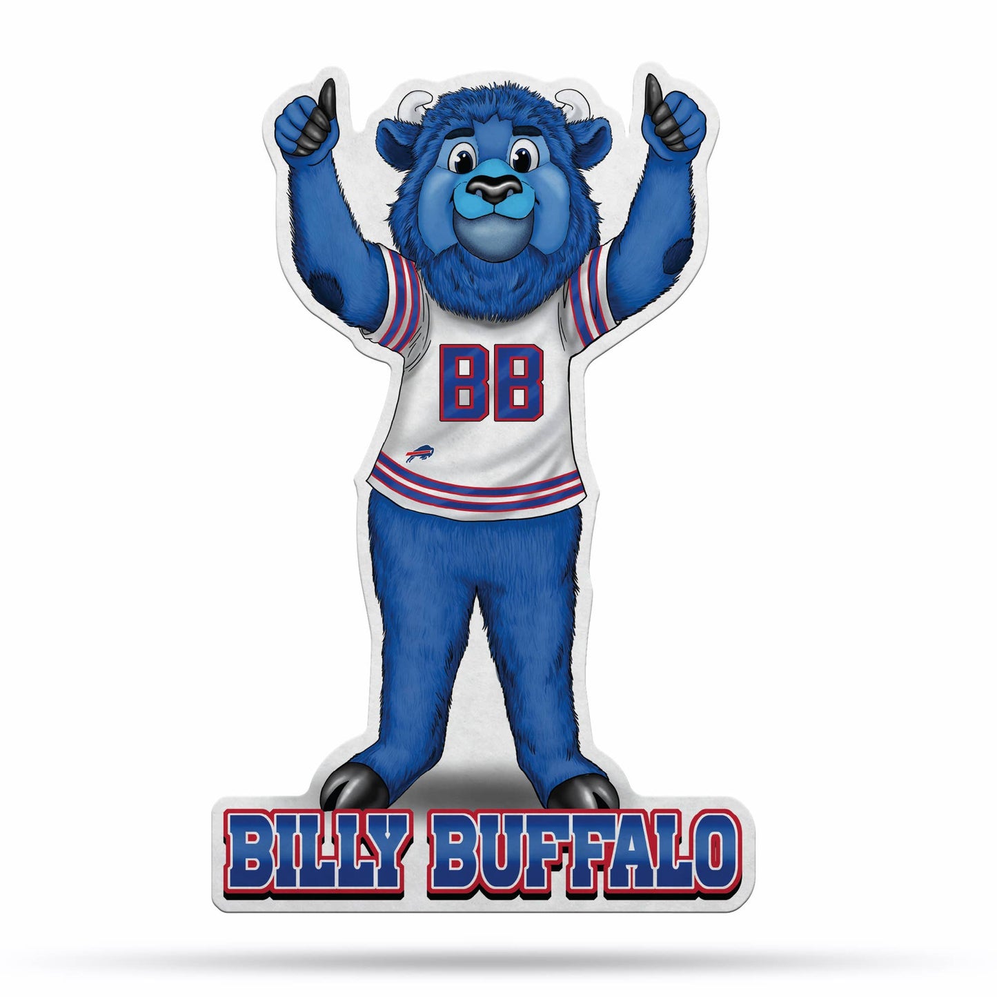 Buffalo Bills Mascot Logo Shape Cut Pennant