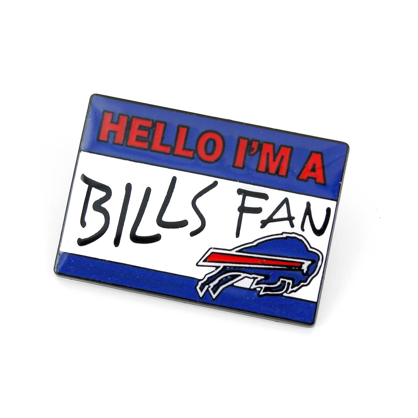 NFL Buffalo Bills Name Tag Pin