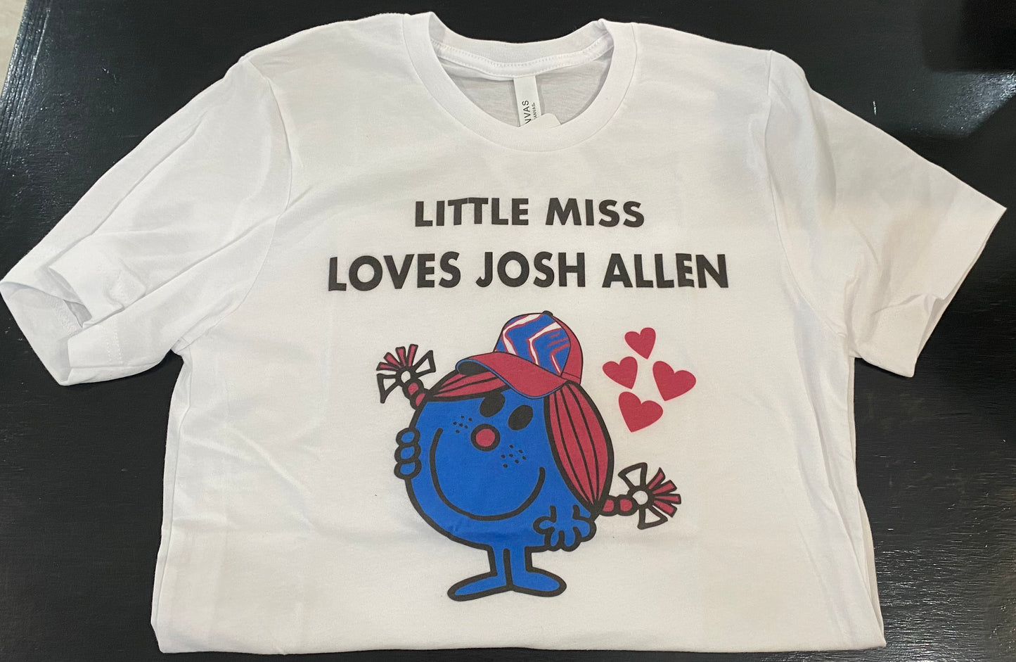Little Miss Loves Josh Allen Tee